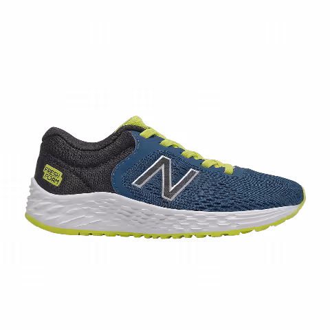 New Balance Arishi v2 Little Kid Wide 'Oxygen Blue Sulphur Yellow'