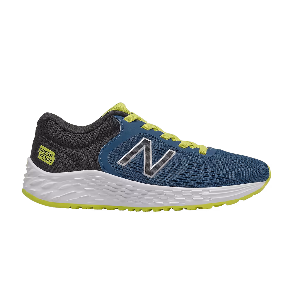 New Balance Arishi v2 Little Kid Wide Oxygen Blue Sulphur Yellow