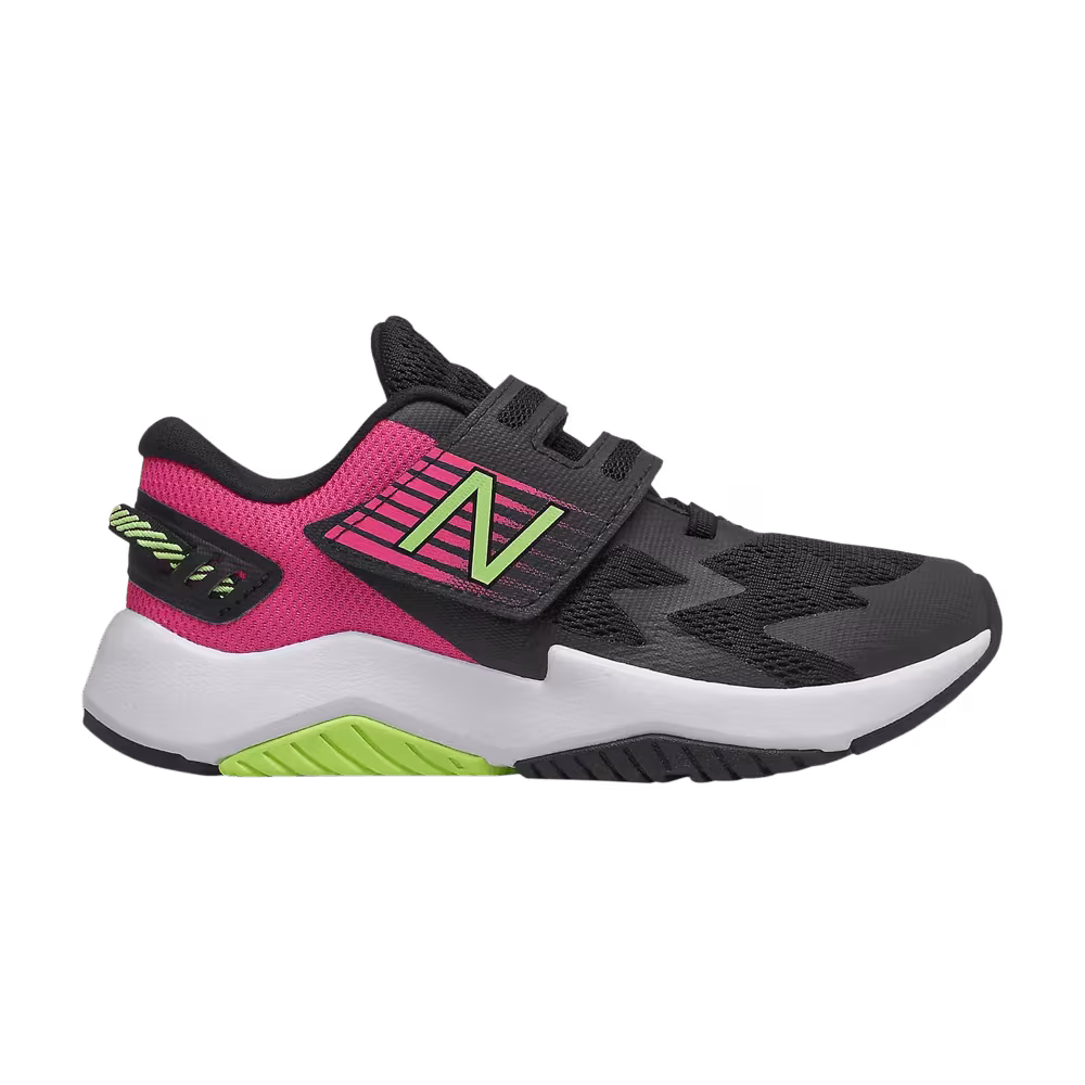 New Balance Rave Run Little Kid Black Pink Glow
