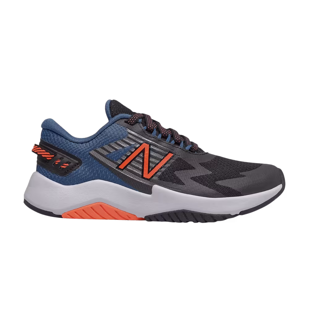 New Balance Rave Run Big Kid Black Oxygen Blue