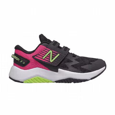 New Balance Rave Run Little Kid Wide 'Black Pink Glow'