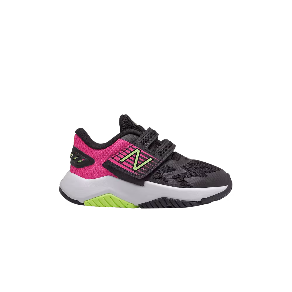 New Balance Rave Run Toddler Wide Black Pink Glow
