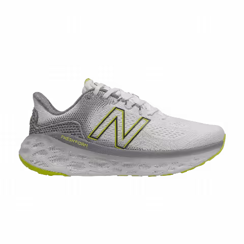New Balance Fresh Foam More v3 2E Wide 'Ocean Grey Sulphur Yellow'