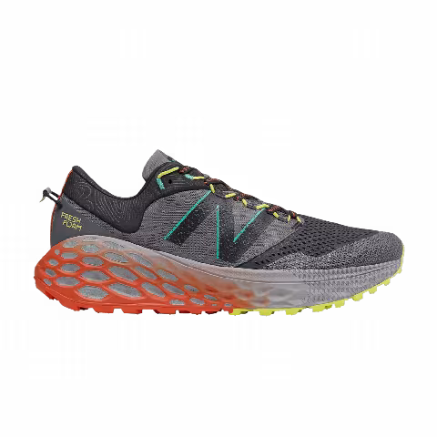 New Balance Fresh Foam More Trail v1 2E Wide 'Black Dark Blaze'
