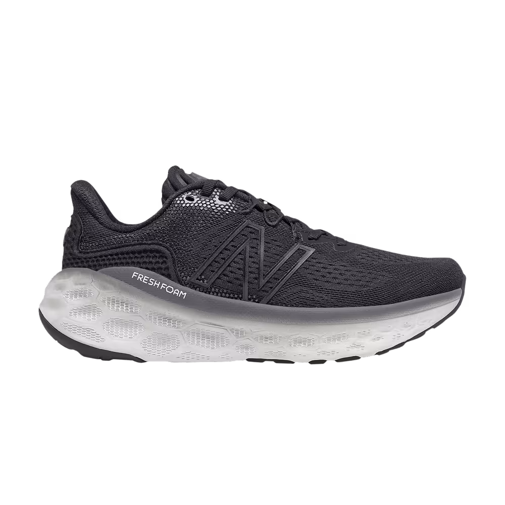 New Balance Women's Fresh Foam More v3 2E Wide Black Magnet