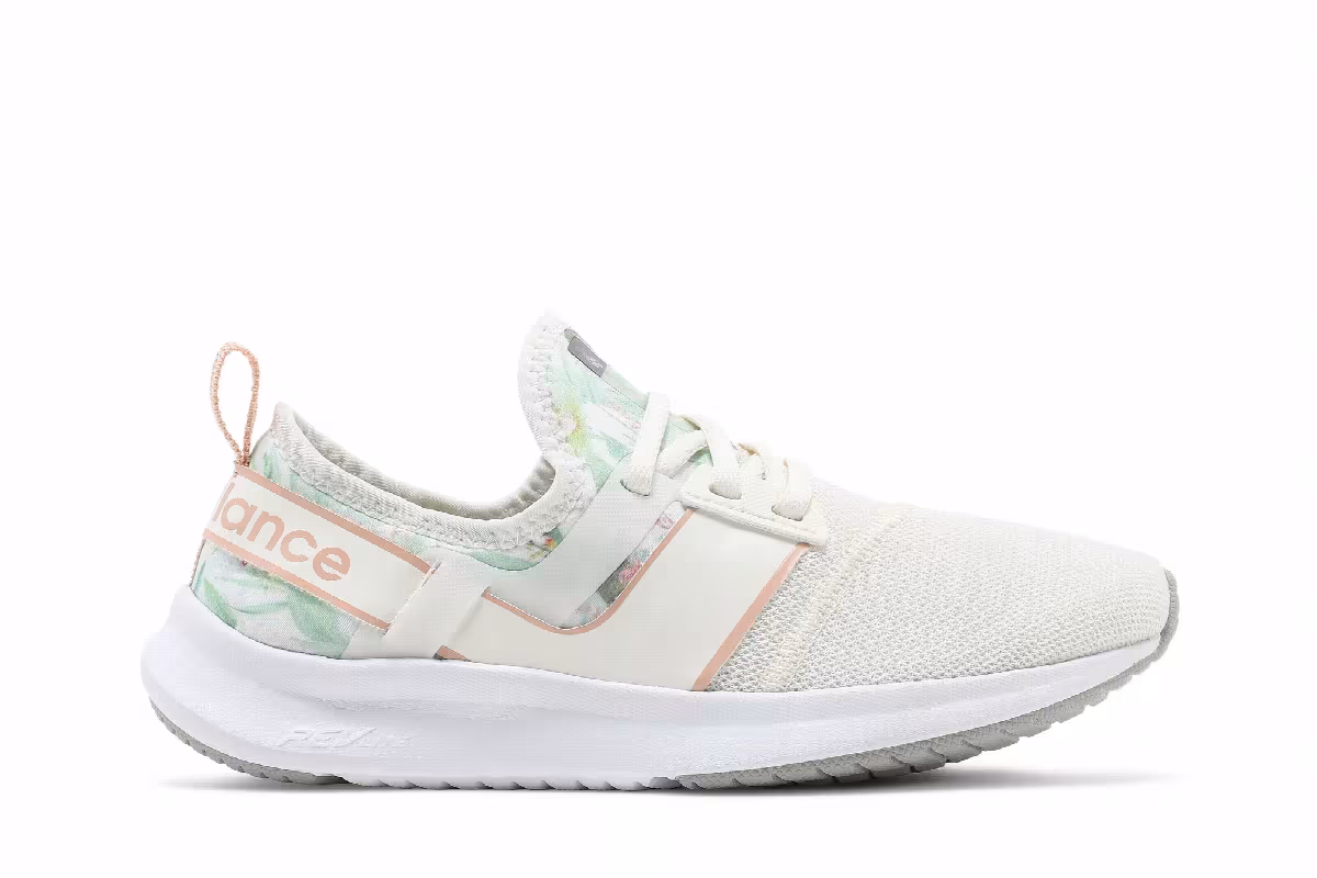 New Balance Women's Nergize Sport Sea Salt Floral, view 2