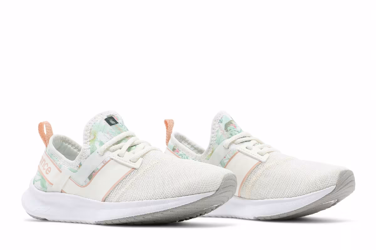 New Balance Women's Nergize Sport Sea Salt Floral, view 9