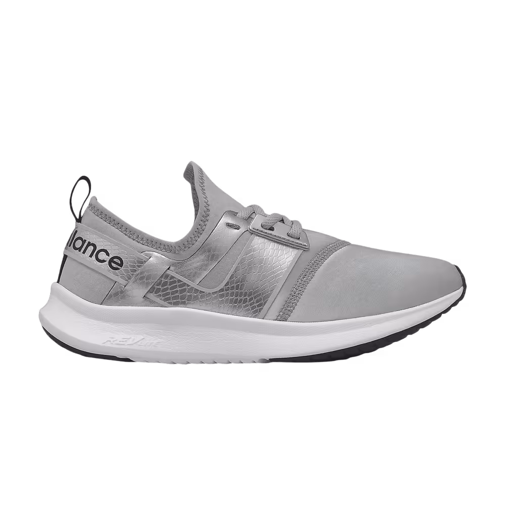 New Balance Women's Nergize Sport Light Aluminum Silver Metallic
