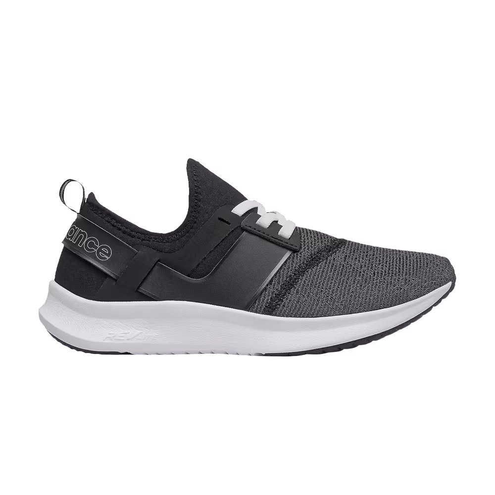 New Balance Women's Nergize Sport Wide Black White