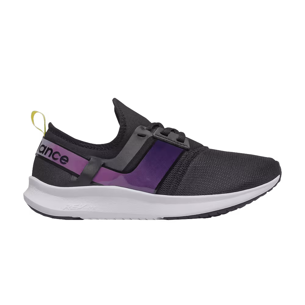 New Balance Women's Nergize Sport Wide Black Virtual Violet