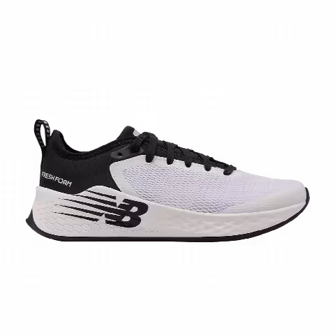 New Balance Fresh Foam Fast v2 Big Kid Wide 'White Black'