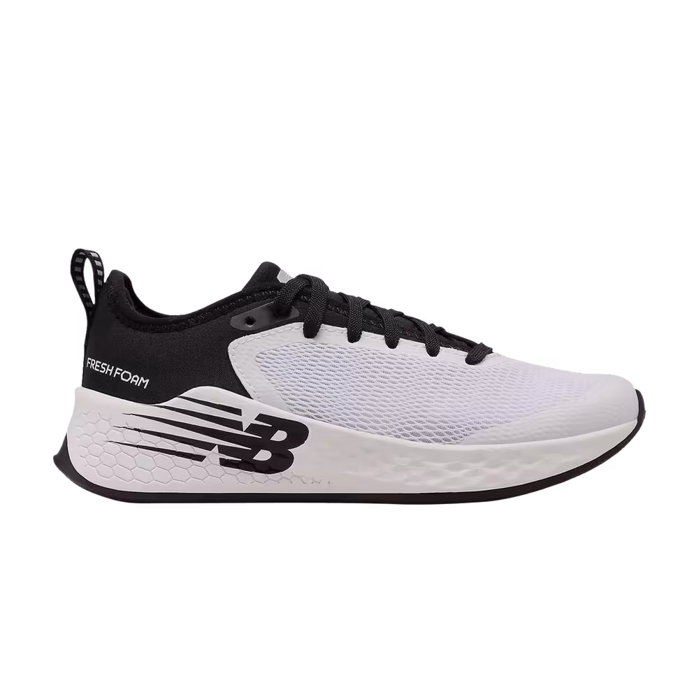 New Balance Fresh Foam Fast v2 Big Kid Wide White Black