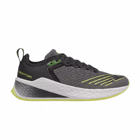 New Balance Fresh Foam Fast v2 Big Kid Wide 'Magnet Sulphur Yellow'