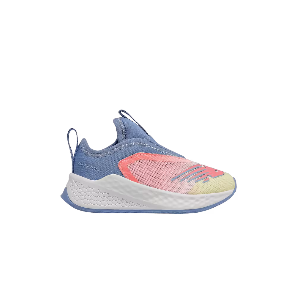 New Balance Fresh Foam Fast v2 Slip-On Toddler Cloud Pink Stellar Blue