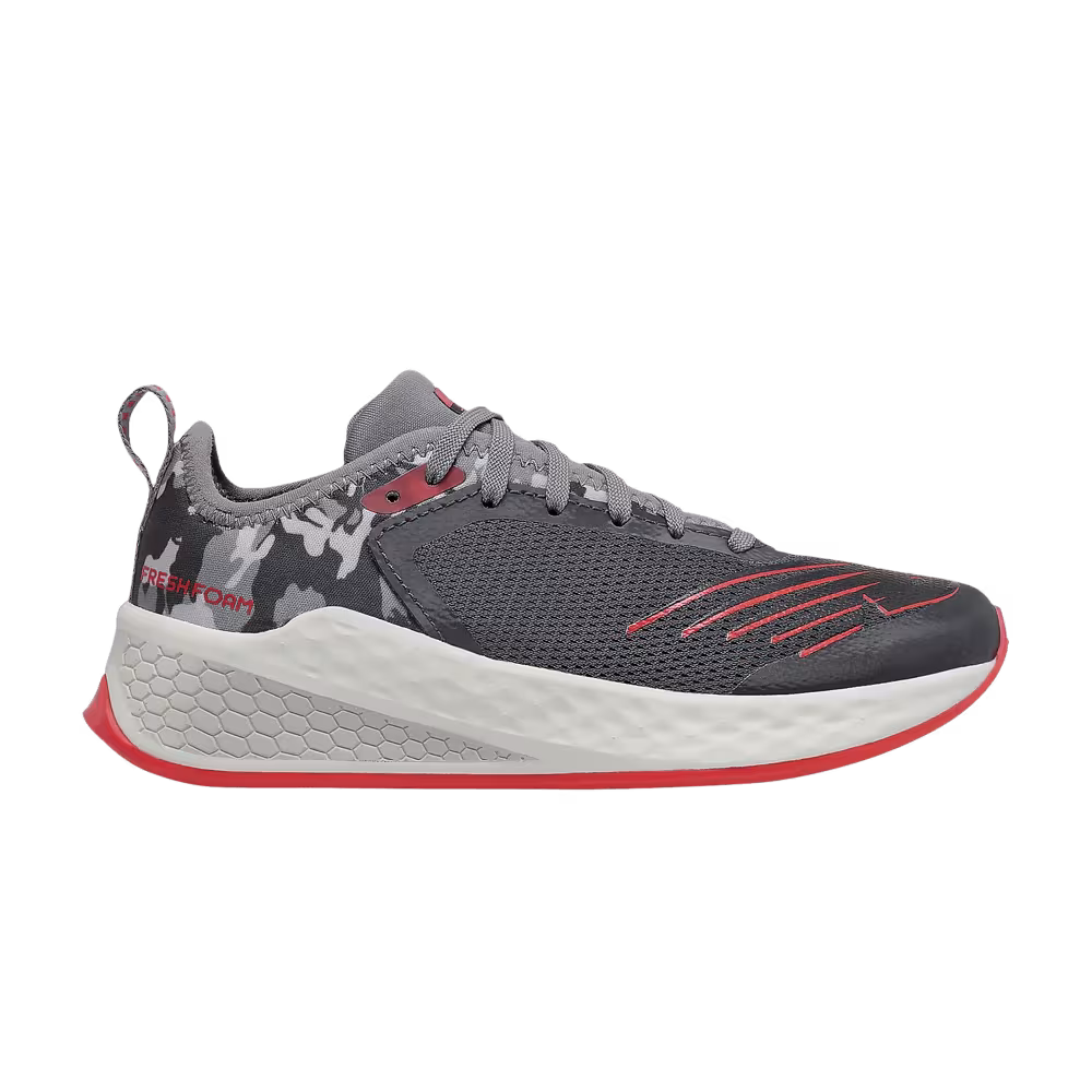 New Balance Fresh Foam Fast v2 Big Kid Orca Velocity Red Camo