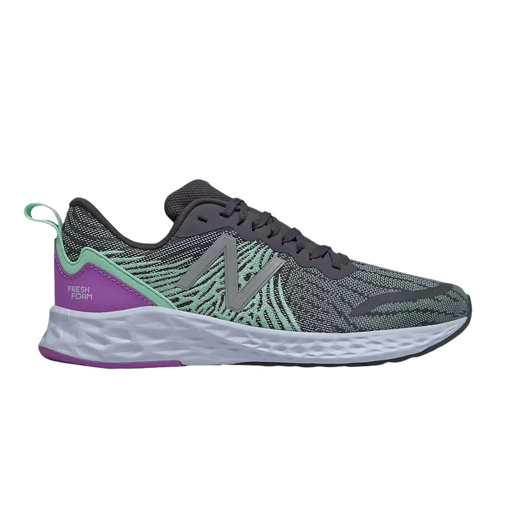 New Balance Fresh Foam Tempo Big Kid Wide Neo Mint Violet