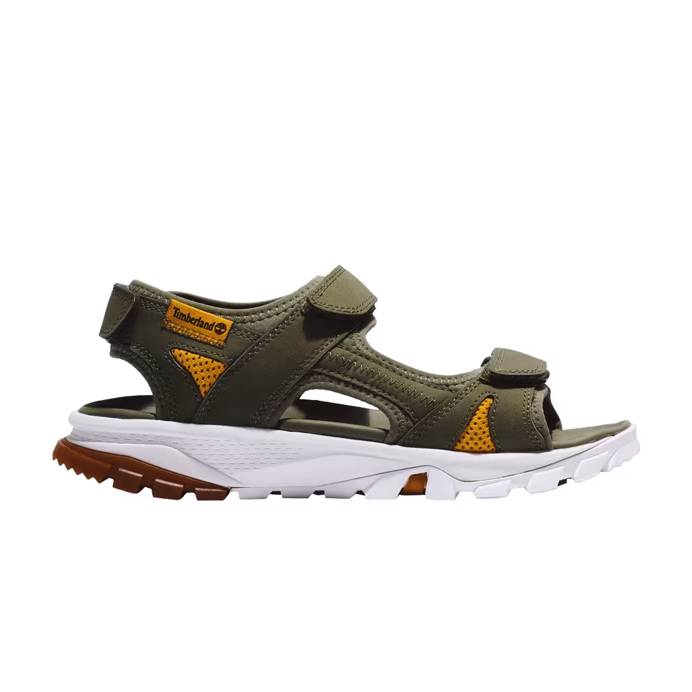 Timberland Women's Lincoln Peak Sandal Dark Green