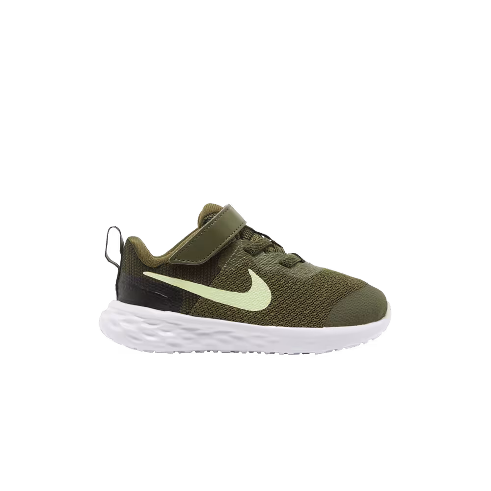 Nike Revolution 6 TD Rough Green Barely Volt