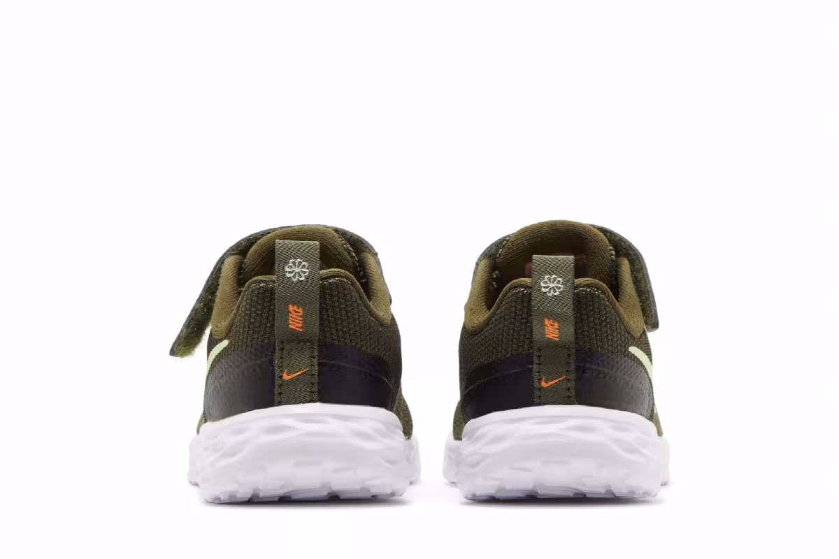 Nike Revolution 6 TD Rough Green Barely Volt, view 7