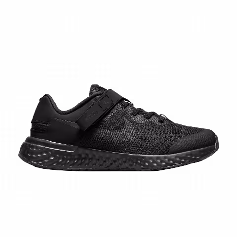 Nike Revolution 6 FlyEase 4E GS 'Black Dark Smoke Grey'