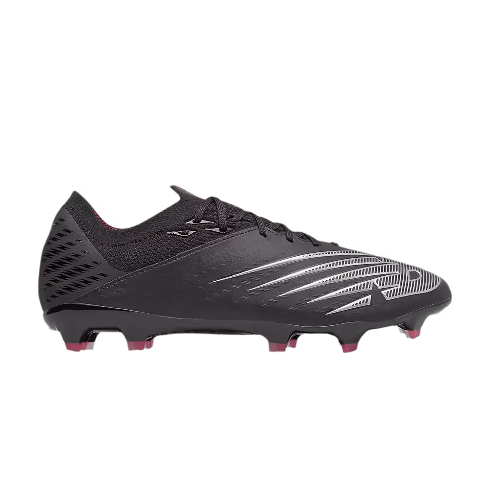 New Balance Furon V6+ Leather FG 2E Wide Black
