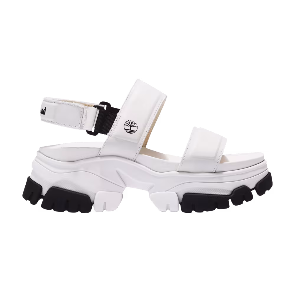 Timberland Women's Adley Way Backstrap Sandal White Black