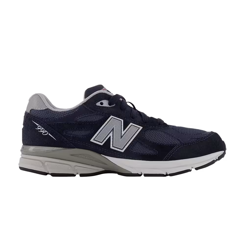 New Balance 990v3 Big Kid Wide Navy