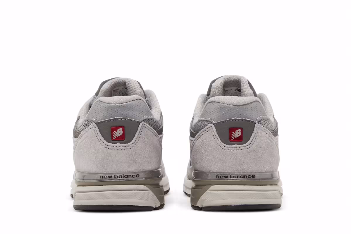 New Balance 990v3 Big Kid Wide Grey, view 7