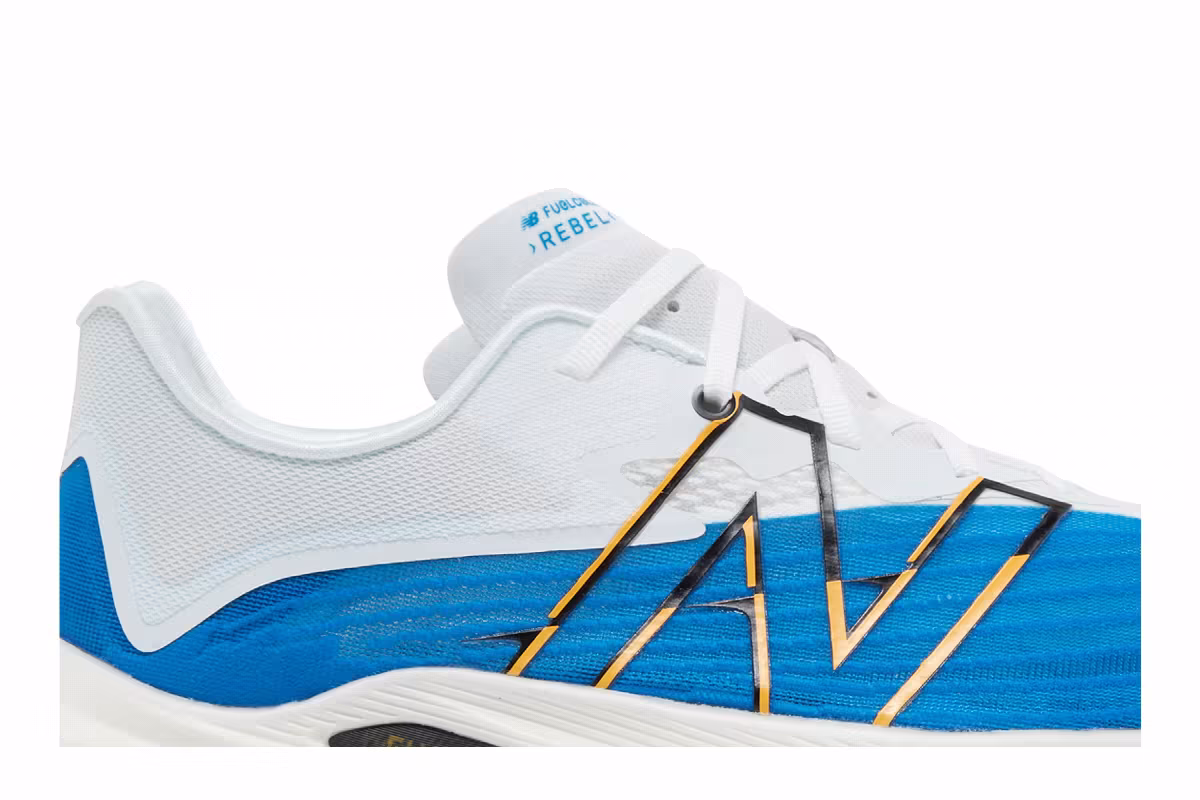 New Balance FuelCell Rebel v2 Laser Blue White, view 3