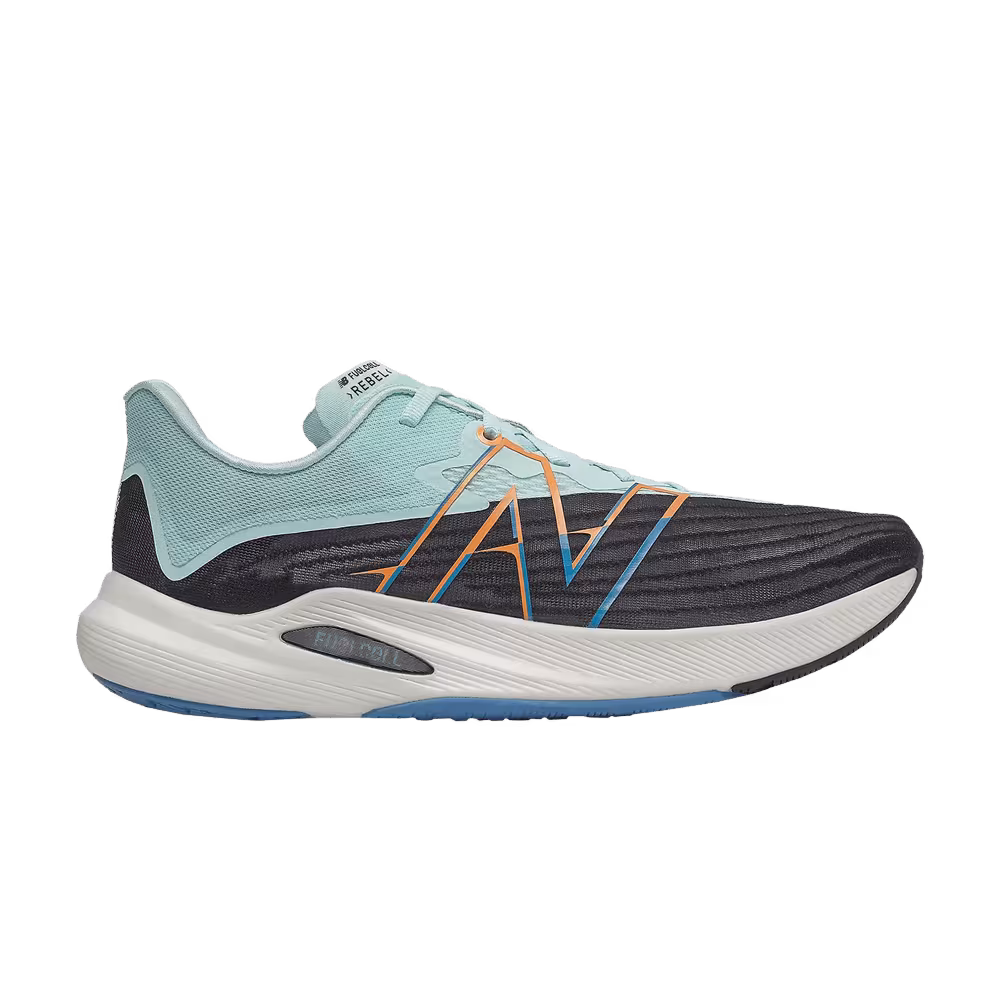 New Balance FuelCell Rebel v2 2E Wide Black Pale Blue