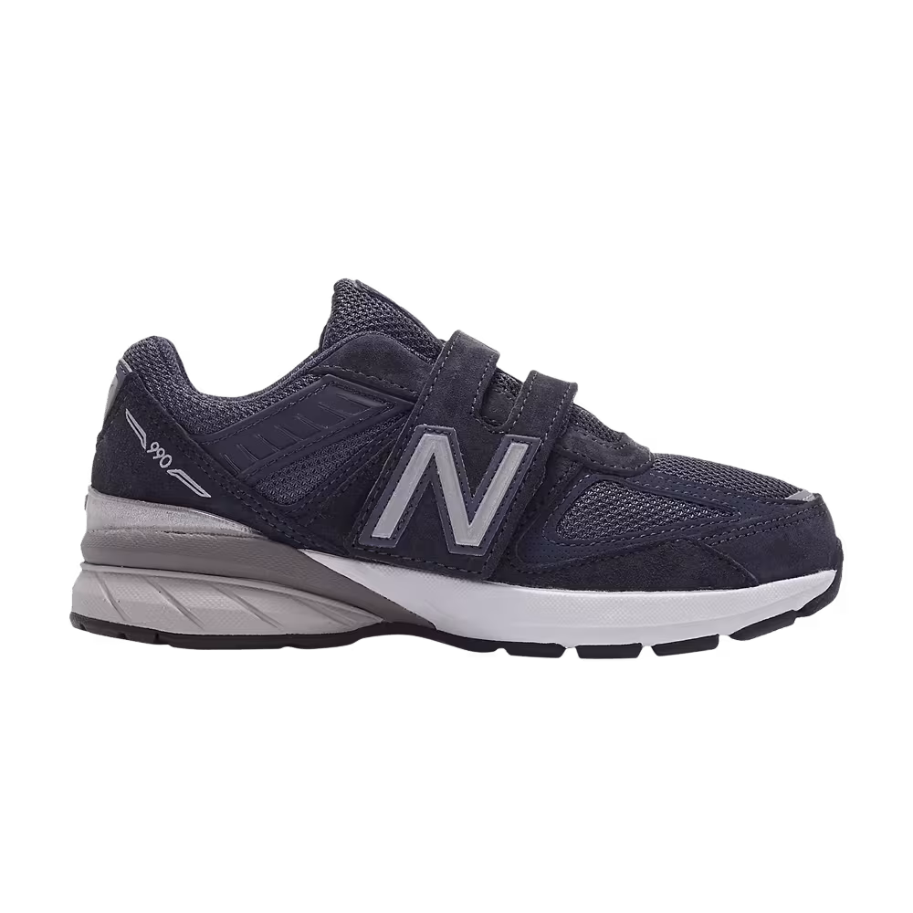New Balance 990v5 Hook and Loop Little Kid Navy