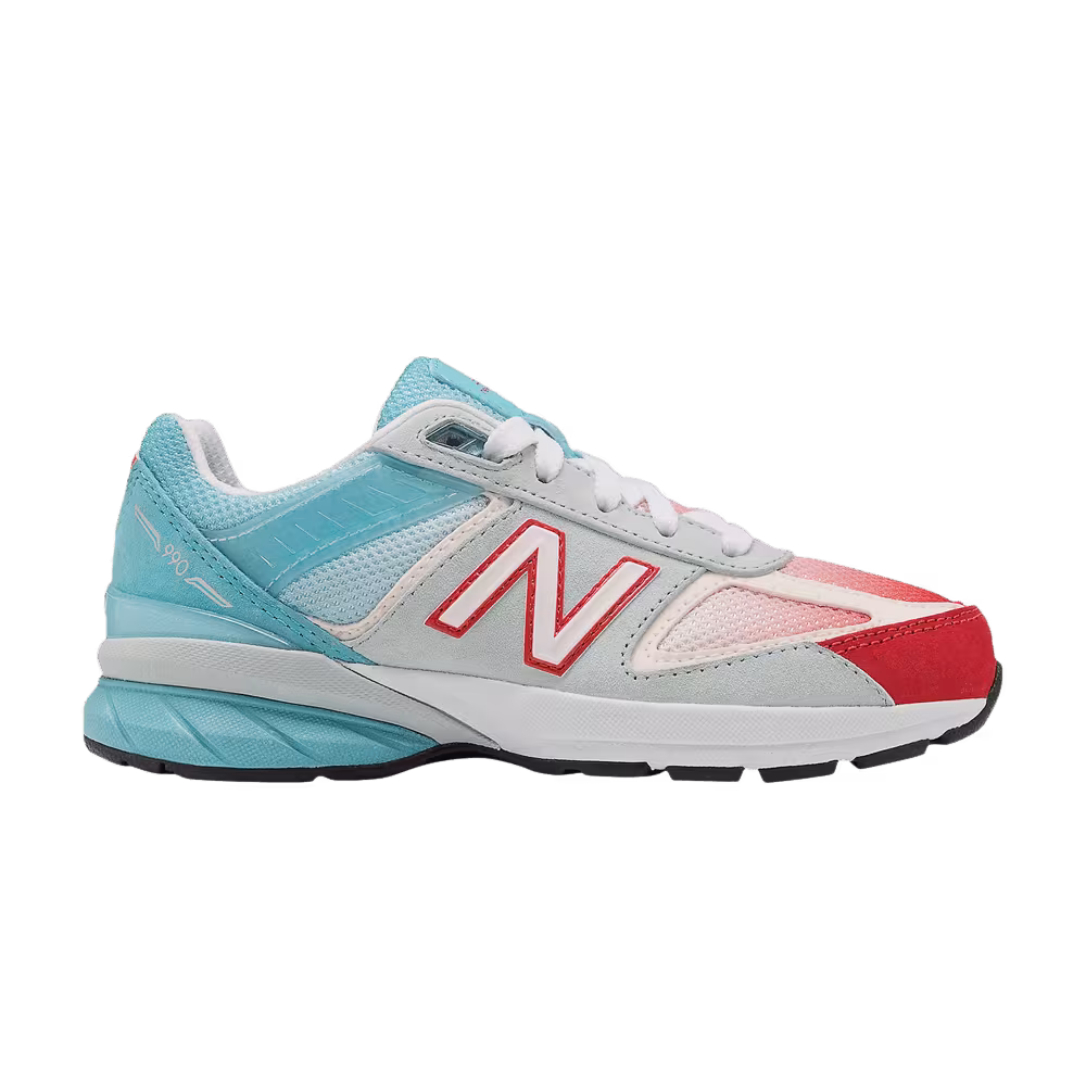 New Balance 990v5 Little Kid Ice Blue
