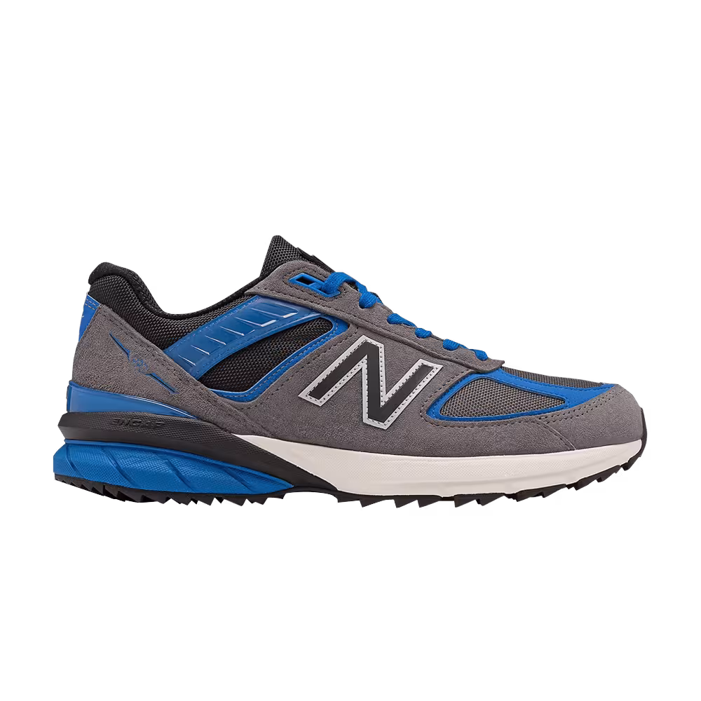 New Balance 990v5 Trail Made in USA 2E Wide Magnet Cobalt Blue
