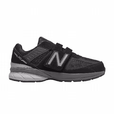 New Balance 990v5 Hook and Loop Little Kid 'Black'