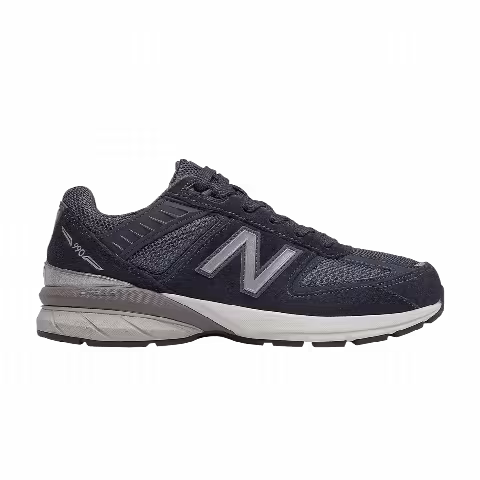 New Balance 990v5 Big Kid Wide 'Navy'