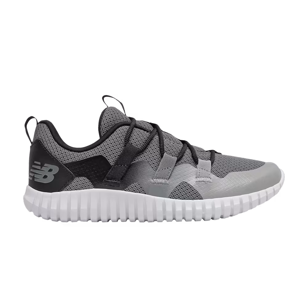 New Balance Playgruv Big Kid Wide Lead Gunmetal