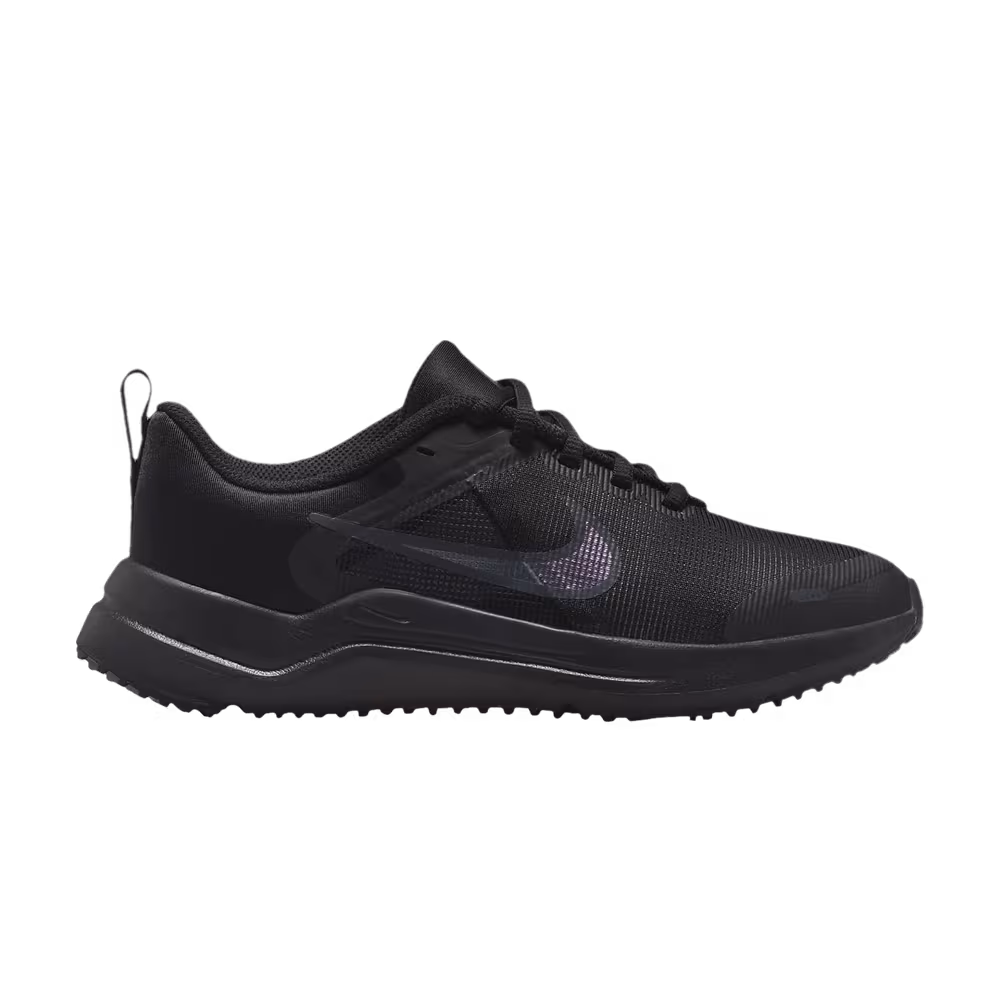Nike Downshifter 12 GS Black Light Smoke Grey