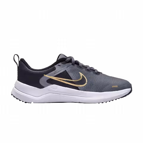 Nike Downshifter 12 GS 'Cool Grey Metallic Gold'