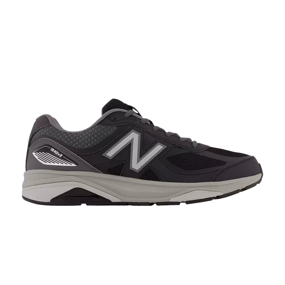 New Balance 1540v3 2E Wide Black Castlerock
