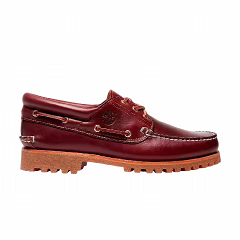 Timberland 3-Eye Lug Handsewn Boat Shoe 'Burgundy'