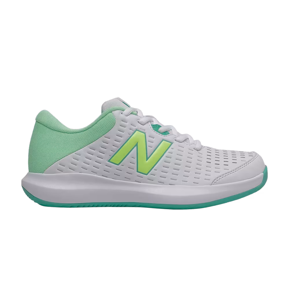 New Balance Women's 696v4 2E Wide White Agave