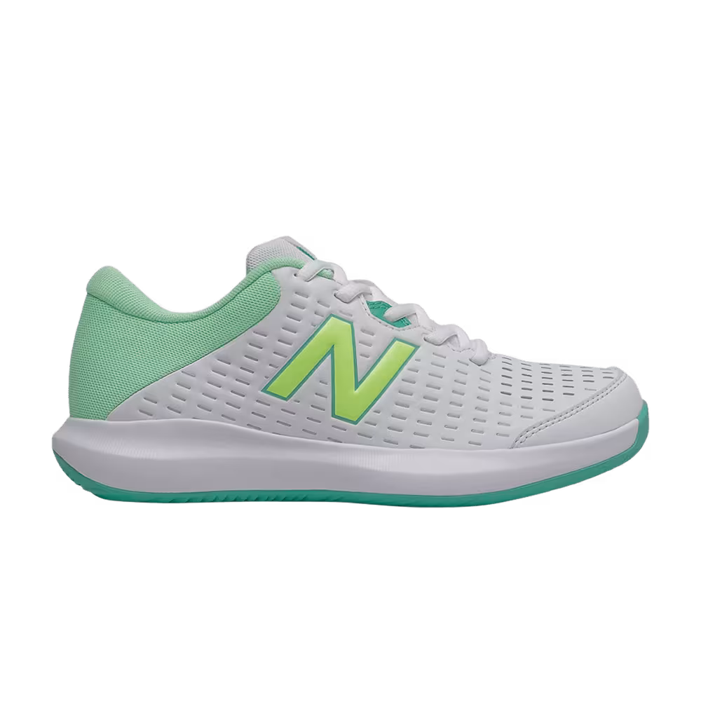 New Balance Women's 696v4 Wide White Agave