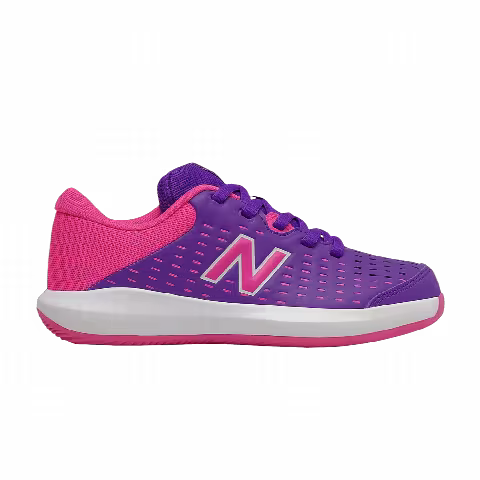 New Balance 696v4 Big Kid 'Deep Violet Pink Glow'