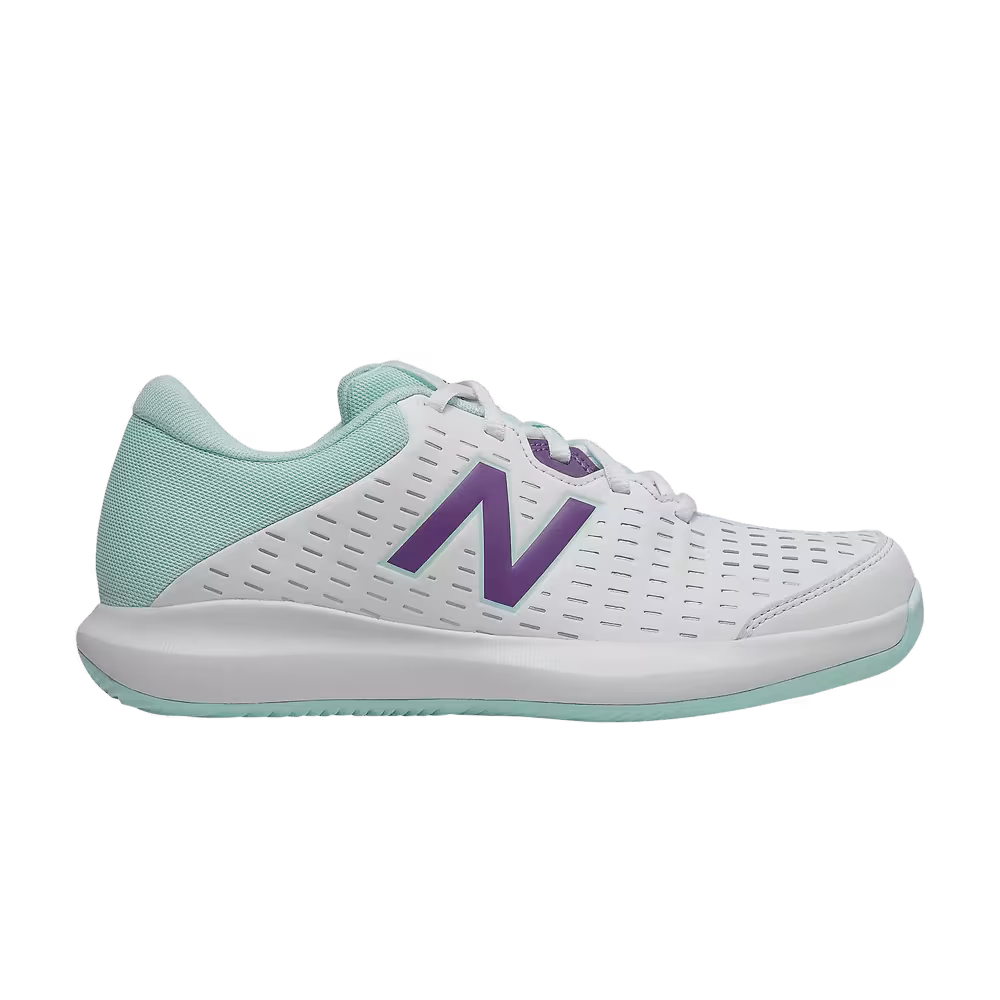 New Balance Women's 696v4 Wide White Mint