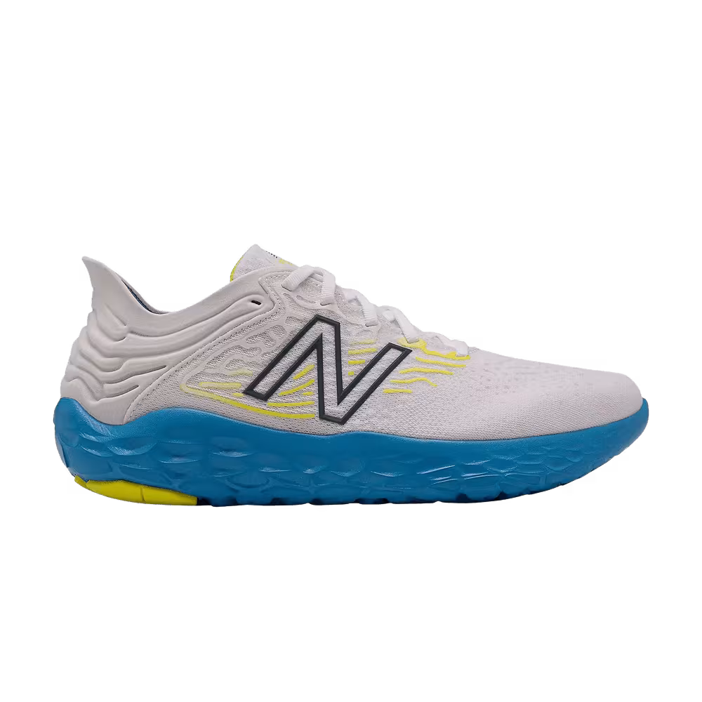 New Balance Fresh Foam Beacon v3 2E Wide White Helium