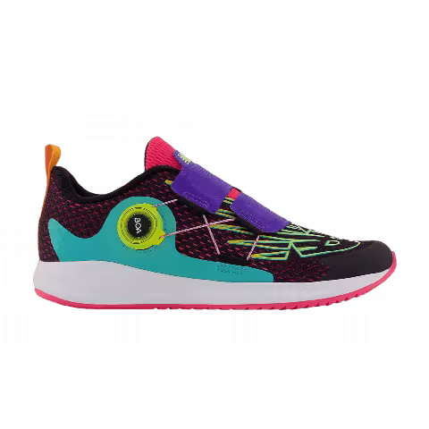 New Balance FuelCore Reveal BOA Big Kid Wide 'Black Deep Violet'