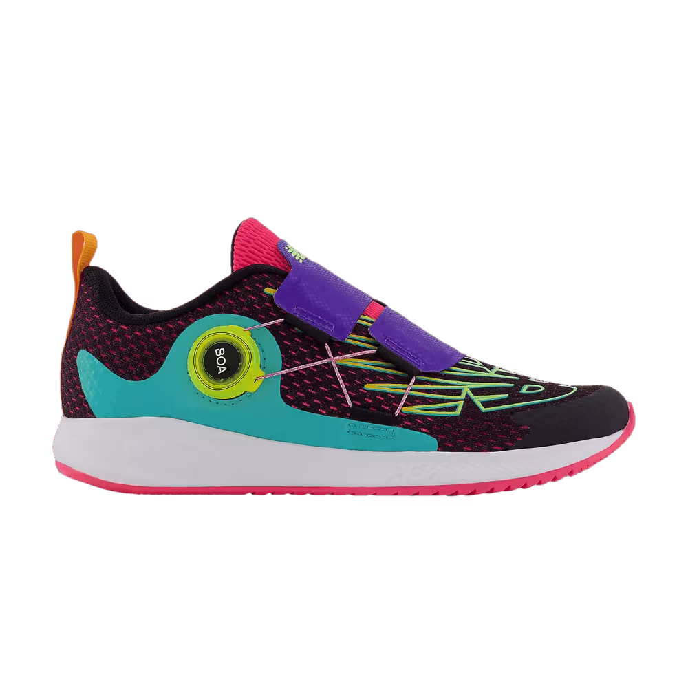 New Balance FuelCore Reveal BOA Big Kid Black Deep Violet
