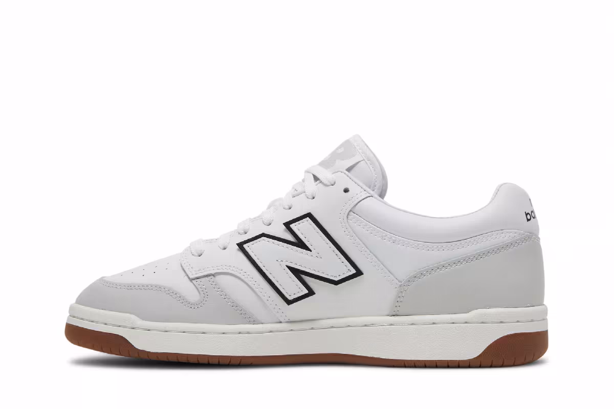 New Balance 480 White Summer Fog, view 4