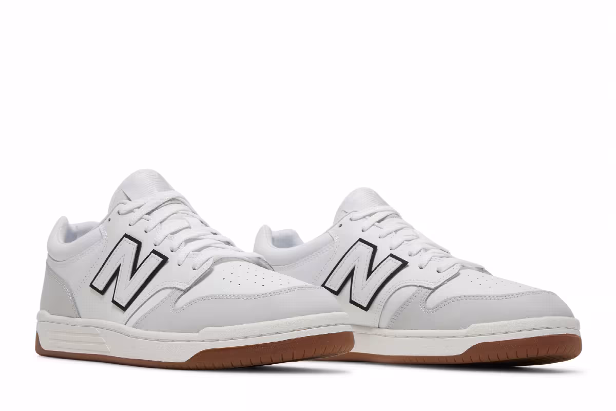 New Balance 480 White Summer Fog, view 9