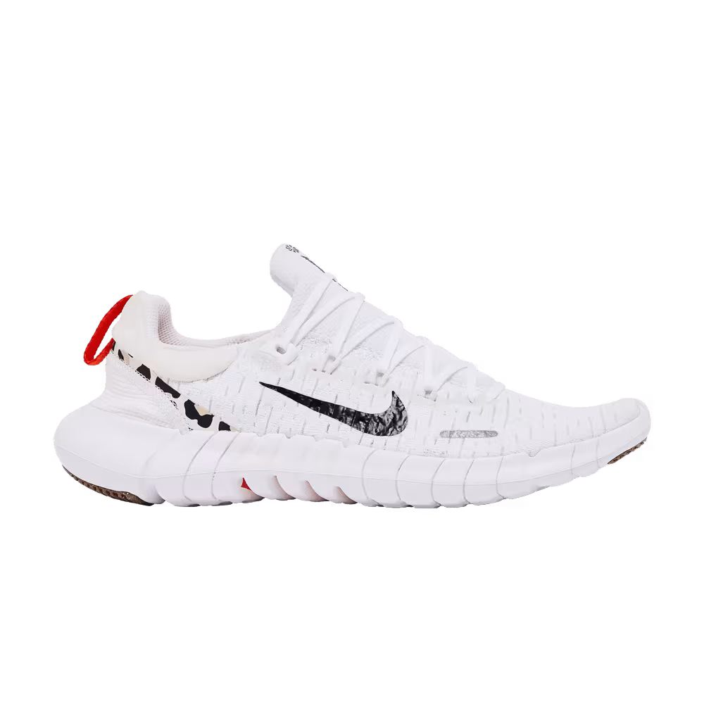 Nike Women's Free Run 5.0 Next Nature White Leopard